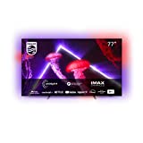 Philips 77OLED807/12 UHD OLED Android TV, 65Pulgadas 4K, Smart TV con Ambilight Plus, Dolby Vision...