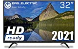 EAS ELECTRIC | E32AN70A | Televisor Negro | Televisión 32 pulgadas | Smart TV 32” | LED (DLED) |...
